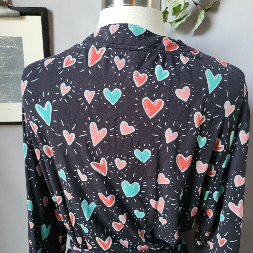 MeUndies Heart‎ to Heart Robe M L - Picture 10 of 14